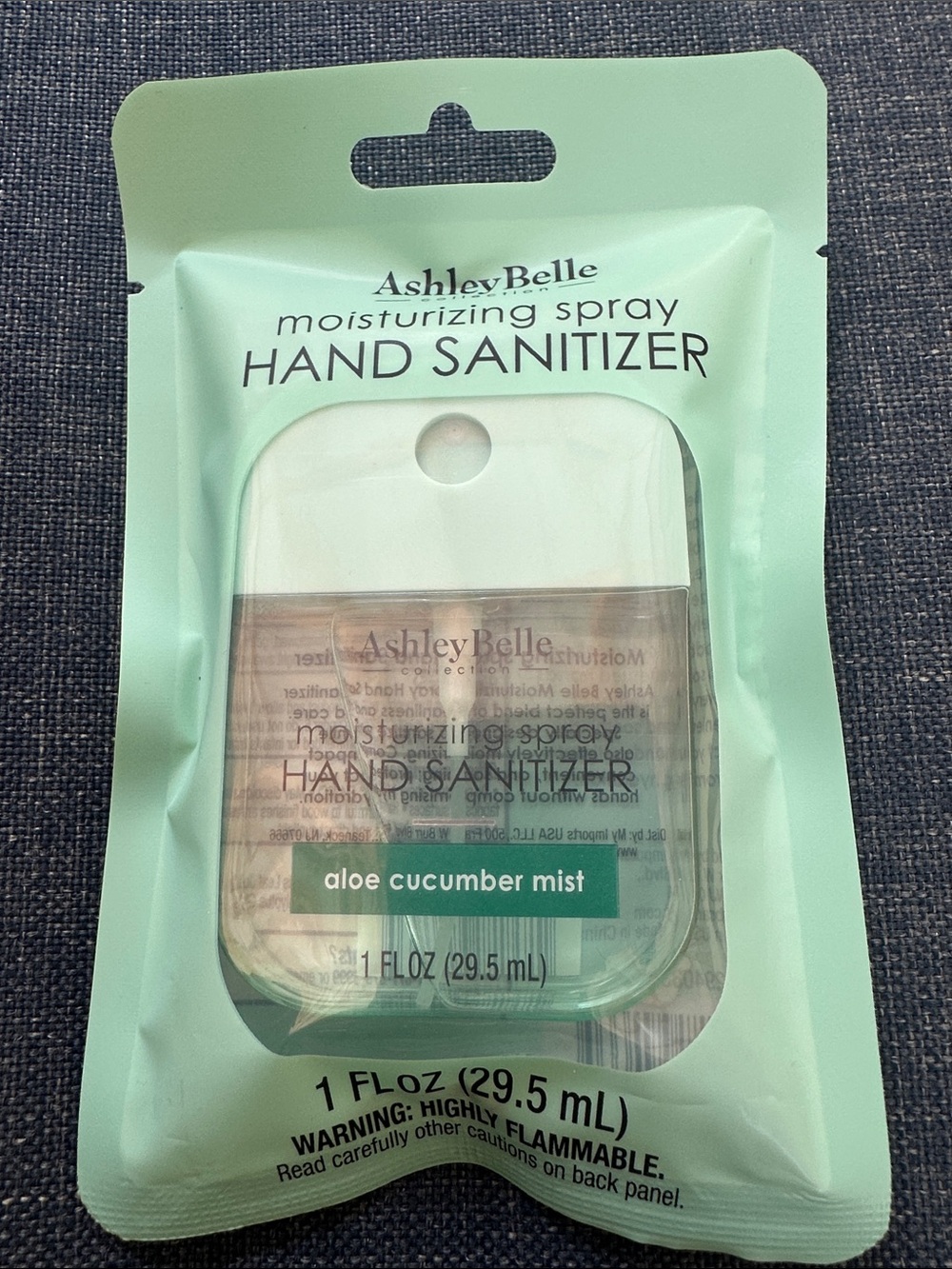 AshleyBelle Moisturizing Spray Hand Sanitizer - Aloe Cucumber Mist